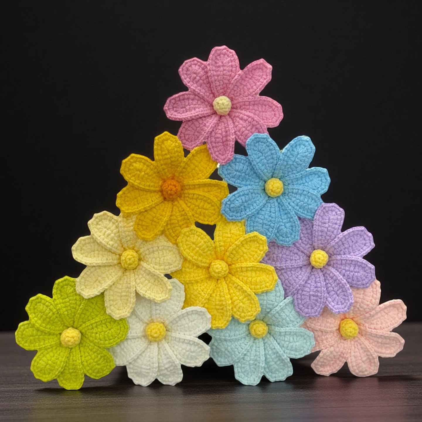 Crochet Daisy Flowers